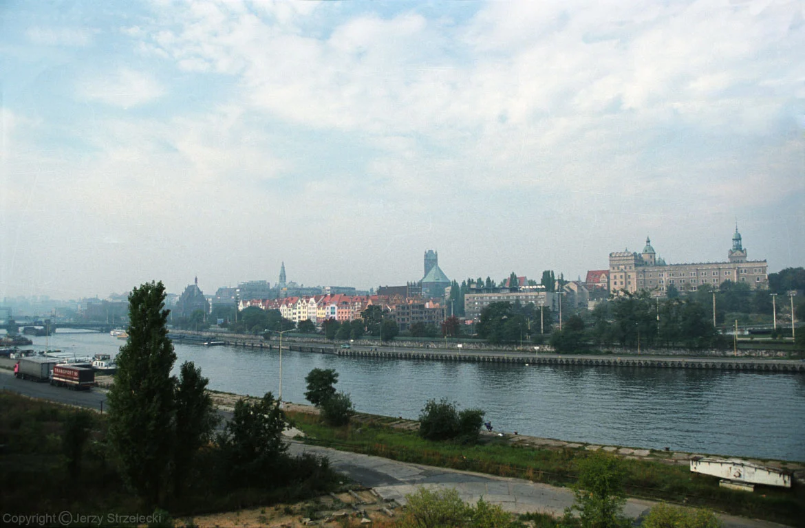 Szczecin city view used for context, not a hotel or casino interior